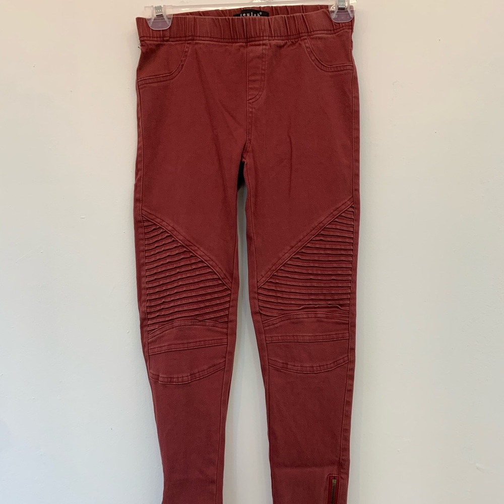 Patterned jeggings